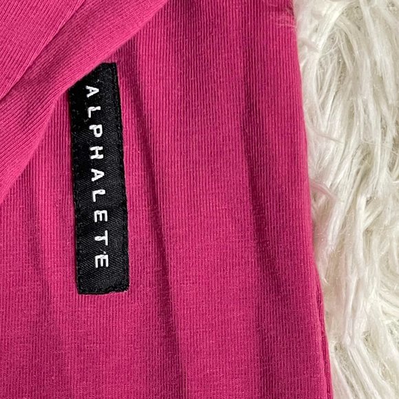 Mens Alphalete Pink Long Sleeve - Small - Picture 3 of 4